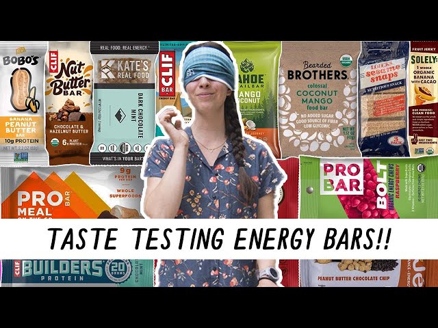 Taste Testing ENERGY BARS! | Miranda in the Wild