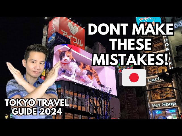 Tips for FIRST TIME visitors in Tokyo Japan (2024) #tokyotravelguide #japantraveltips