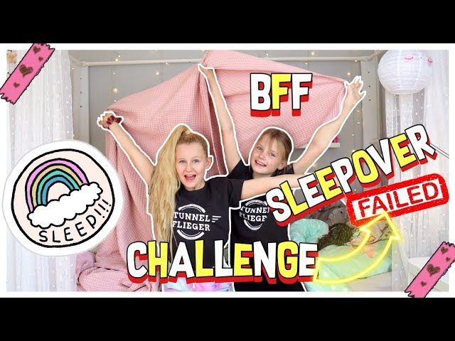 BFF SLEEPOVER & SKYDIVING CHALLENGE *failed | MaVie Noelle Vlog