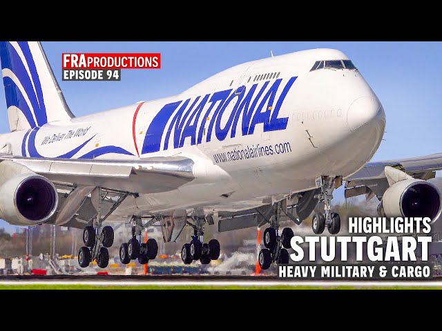 Planespotting HIGHLIGHTS Stuttgart: Military & Cargo Operations