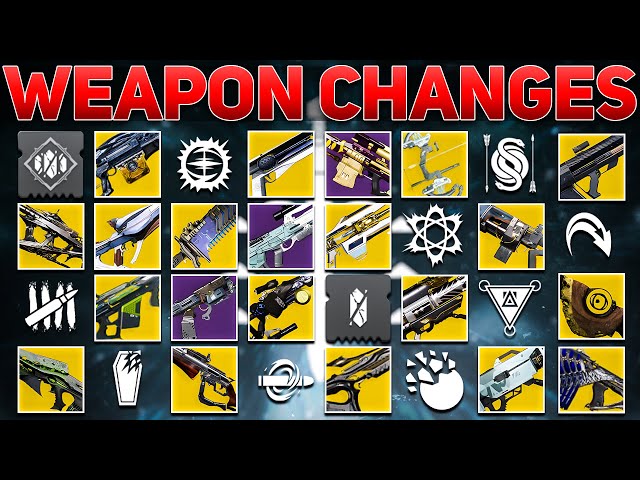 MAJOR Exotic & Weapons CHANGES (Izanagi/Witherhoard NERFS) | Destiny 2 The Final Shape
