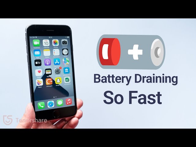 Why Is My iPhone Battery Draining Fast? Here're 7 Ways to fix it.