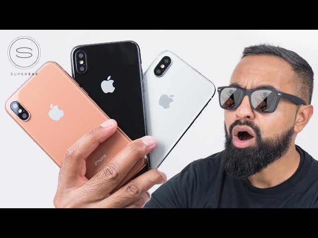 iPhone X Hands On with Prototypes (ALL COLORS)