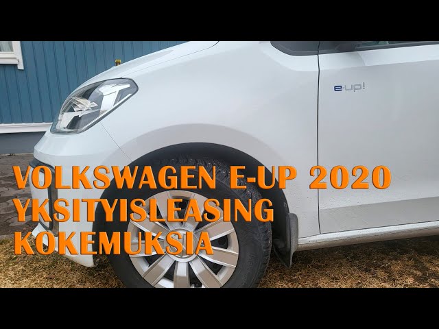 Yksityisleasing VW E-UP 2020 kokemuksia ja ajatuksia. Hinta, ajaminen, talvikäyttö ja lämpeneminen.