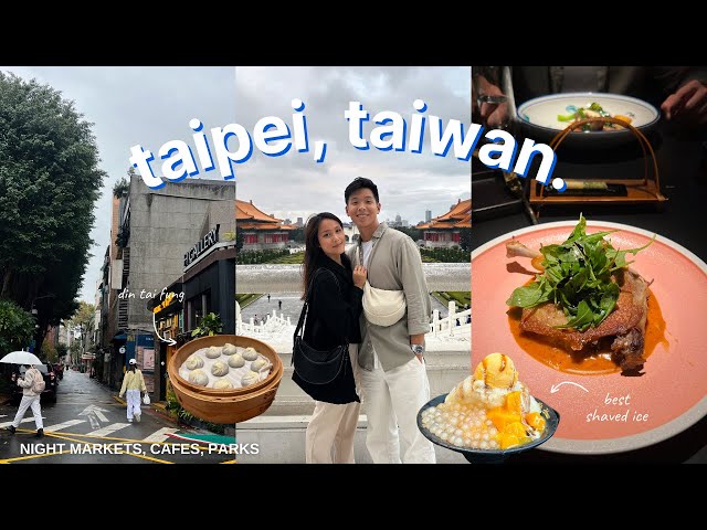 taipei vlog 🇹🇼 ep. 1 | first time in taiwan, night markets, din tai fung
