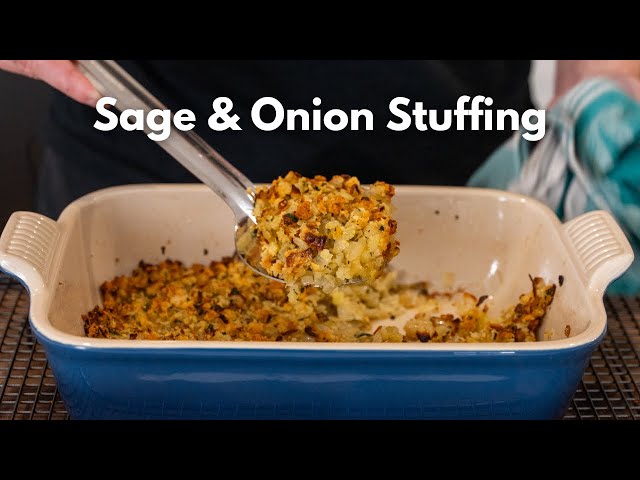 Sage & Onion Stuffing | The Perfect Christmas Recipe