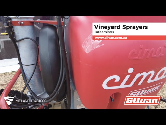 Silvan  - CIMA Linkage Turbomiser Sprayer  - Vinyard