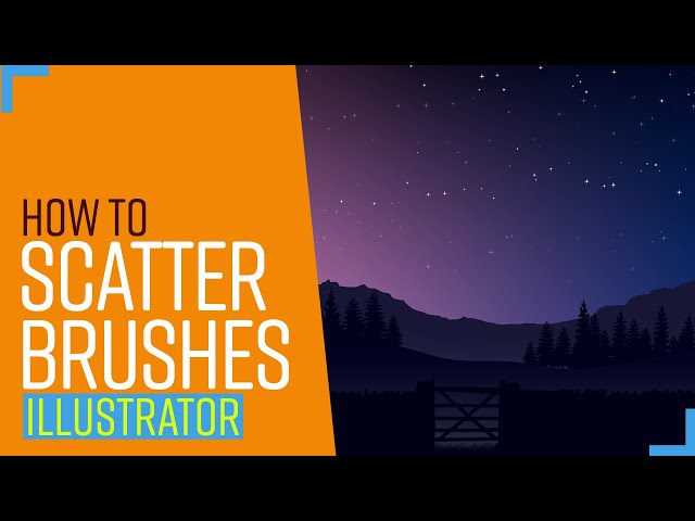 How to create scatter brushes in Illustrator [4K]