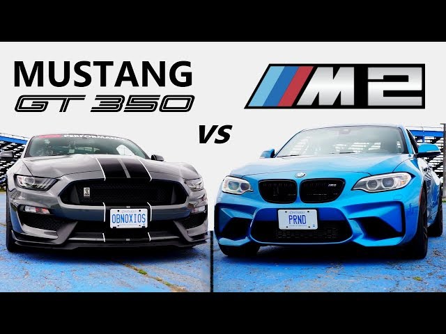 Ford Mustang Shelby GT350 VS BMW M2 -TRACK REVIEW // One Track Mind Ep. 4