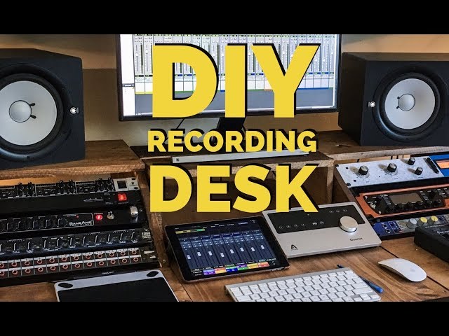 How to build a DIY Recording Desk