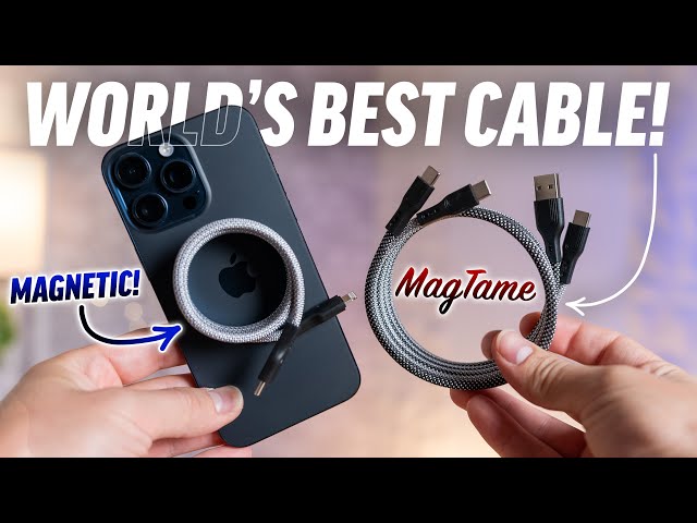 Why YOU need a Magnetic Charging/Data Cable! - MagTame