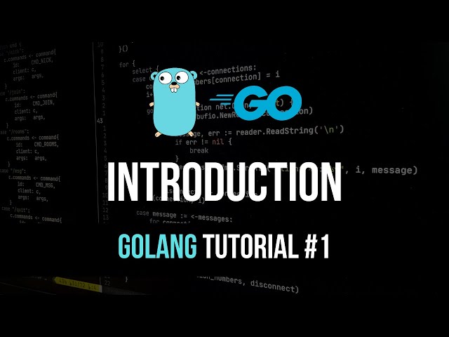 Introduction - Go Programming Tutorial #1