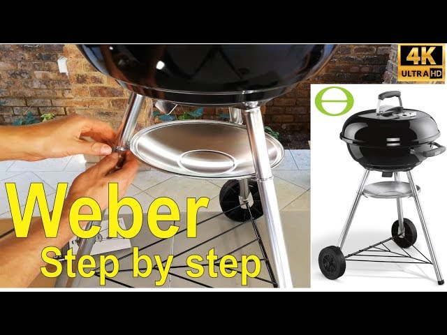 How to assemble a compact Weber kettle braai / barbecue - step by step