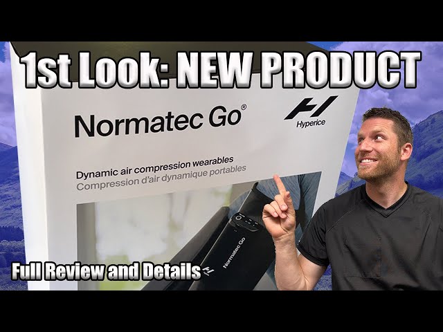 Normatec Go - FIRST LOOK. Full review and Details.