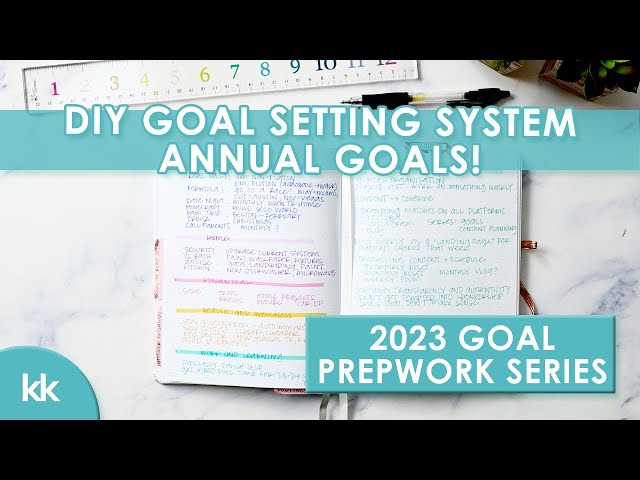 2023 Annual Goals DIY Goal Planning and Goalsetting Prep Work | What Goals Will I Achieve Next Year?
