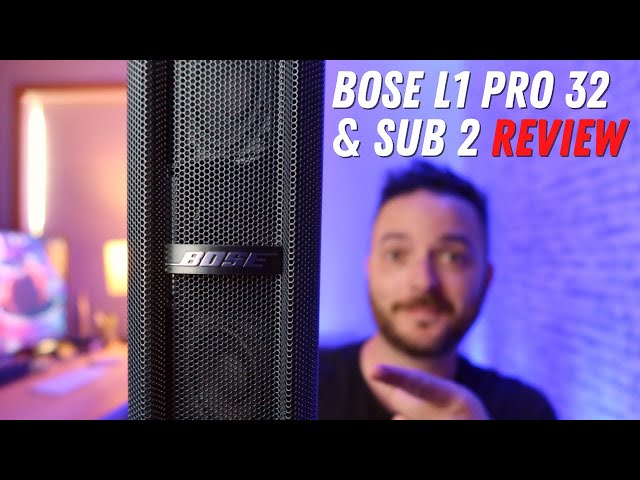 Bose L1 Pro 32 with Sub 2 | DJ Review