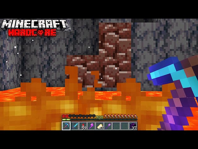 No Armour in the Nether is Terrifying... (Naked and Afraid #3)