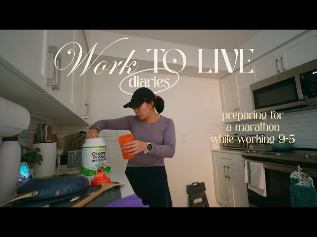 Work to Live Diaries: Preparing for a marathon (The Speed Project) while working 9-5