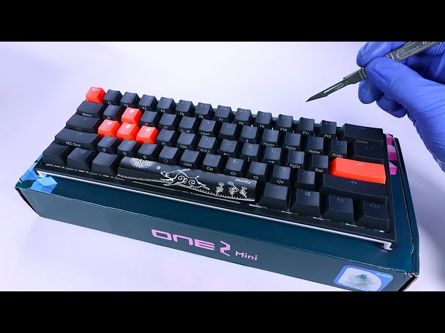 (Fake) Ducky One 2 Mini Mechanical Keyboard Unboxing - ASMR