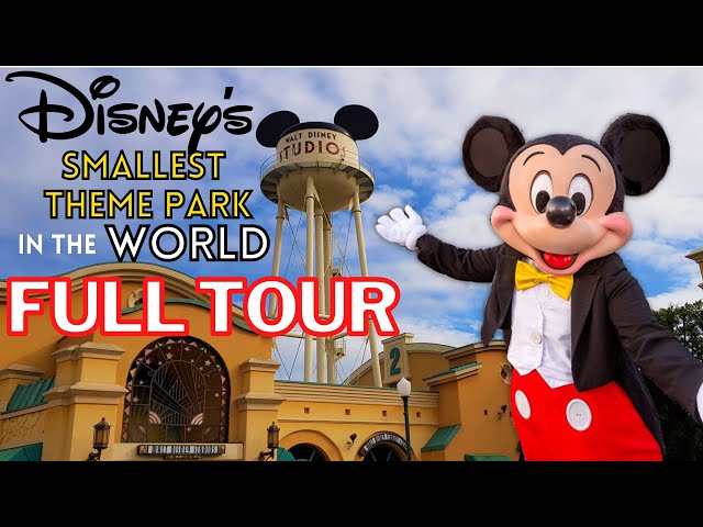 Walt Disney Studios FULL TOUR | This Is Disney’s Smallest Theme Park In The World
