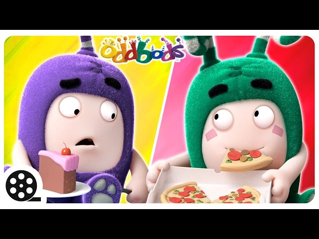 Fine Dine Vs Pizza | Oddbods - Food Scuffle | Funny Cartoons For Children