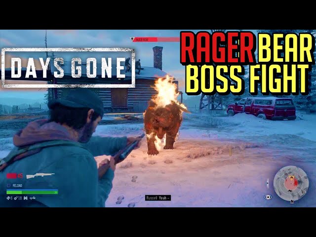 DAYS GONE RAGER Bear Boss Fight (MAYDAY! MAYDAY!)