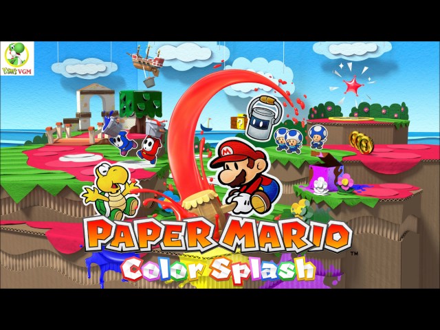 Battle with Ludwig - Paper Mario: Color Splash OST