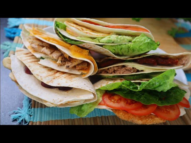 5 Ways TikTok Tortilla Wrap Viral Recipes Every One is Trying This TORTILLAS Wraps !