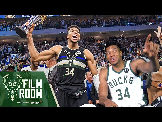 Giannis Reacts To His '50 Piece' NBA Finals Game 6 & Winning The Championship | Bucks Film Room