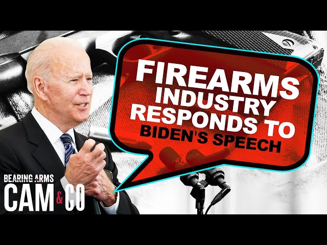 Firearms Industry Responds To Biden's Bizarre Gun Speech