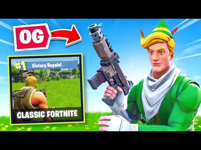Welcome to *CLASSIC* Fortnite Battle Royale!