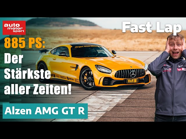 Der stärkste Kandidat aller Zeiten: Alzen AMG GT R mit 885 PS - Fast Lap | auto motor und sport