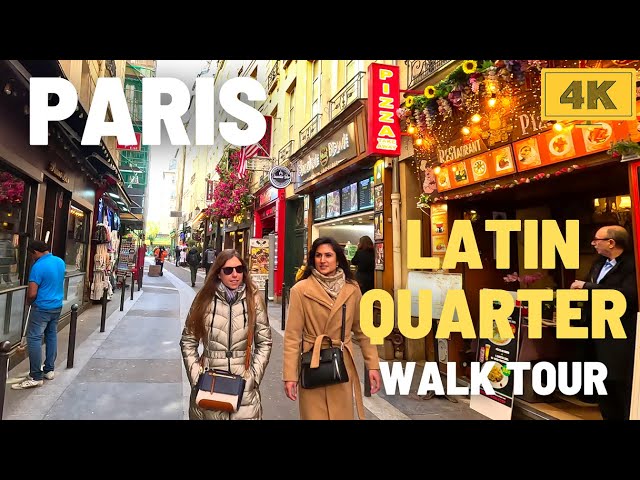 Guided Walk Tour in the Paris Latin Quarter to NOTRE DAME, Walk Tour in Paris April 2024