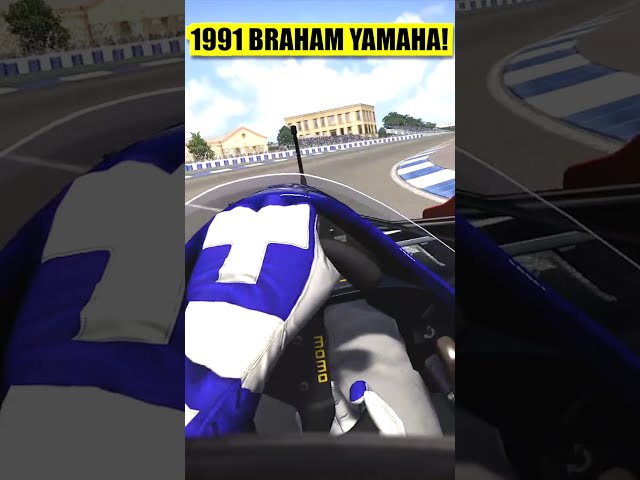 Onboard with the 1991 Brabham at Adelaide [VR] #shorts