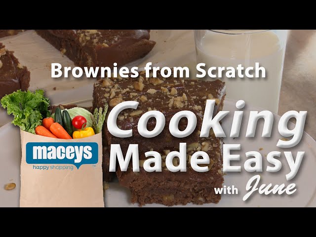Cooking Made Easy with June: Brownies  |  06/15/20