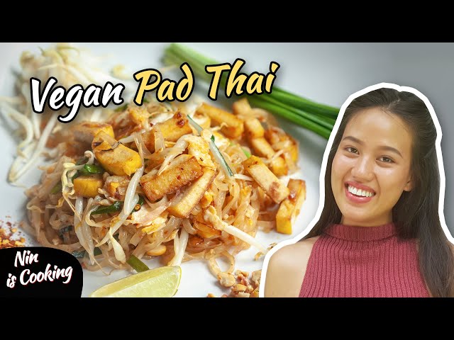 You WON'T FIND this VEGAN PAD THAI Recipe in the street (so let's cook it at home!) - Nin is Cooking