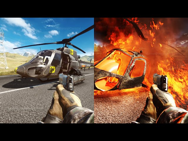 Battlefield 4 All Vehicle Destruction Animations