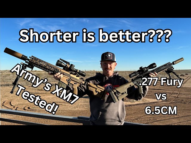Short barrel showdown! 13" XM7 in .277 Fury vs 14.5" 6.5 CM