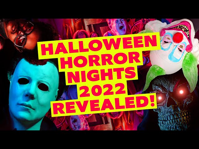 Halloween Horror Nights 2022 - Full Reveal & Harry Potter Surprise
