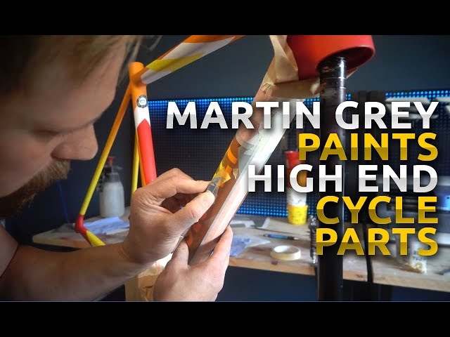 How to paint the dream bike for Kona Hawaii - Martin Grey paint job