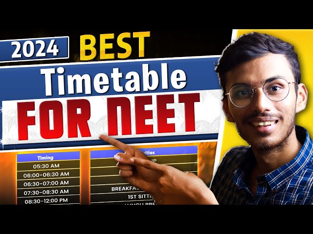 Score 670+ in NEET with this Timetable if start now! | Parth Goyal