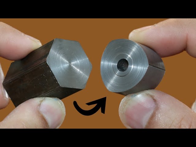 Turning hexagonal rod into triangular ( For wankel rotary engine )
