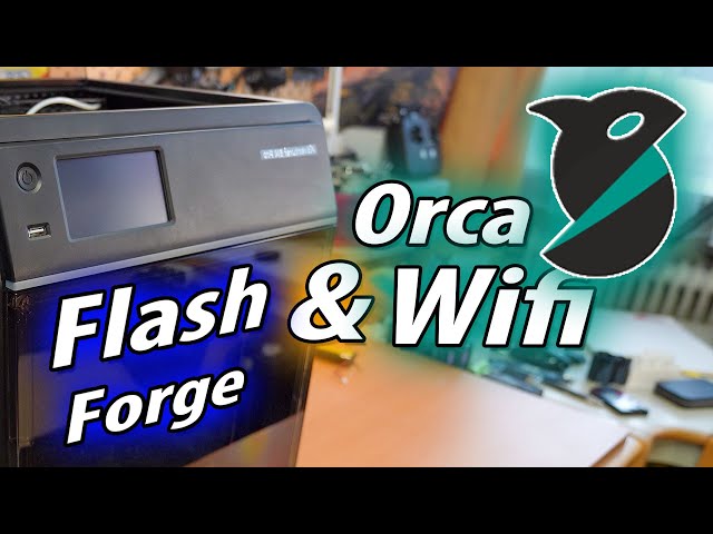 Flashforge 5mpro + Orca Wifi upload and print!