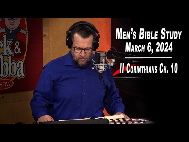 Men's Bible Study by Rick Burgess - LIVE - March 6, 2024