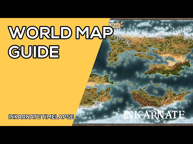 World Map Guide | Inkarnate Timelapse