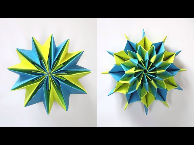 Origami SIMPLE FIREWORKS | How to make a paper fireworks