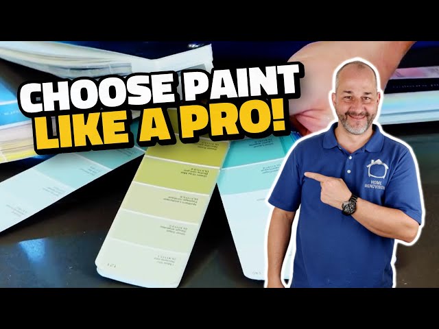 How To Select Your Paint Colors