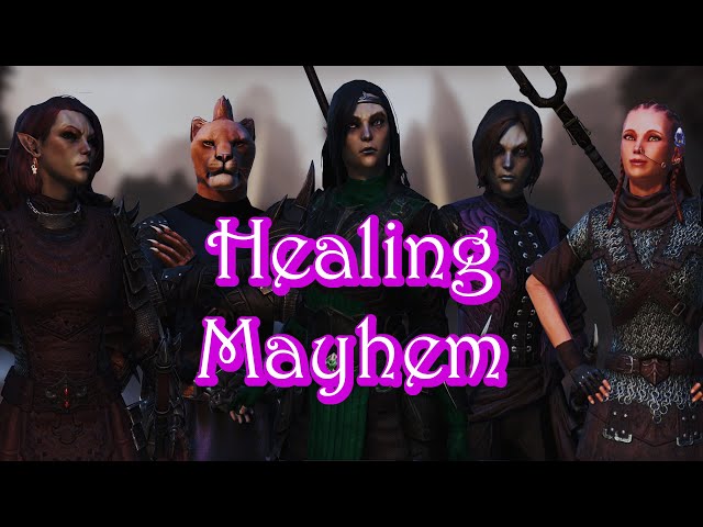 Heal & Purge: Playing Support In Cyrodiil During Whitestrake's Mayhem [PVP Compilation]
