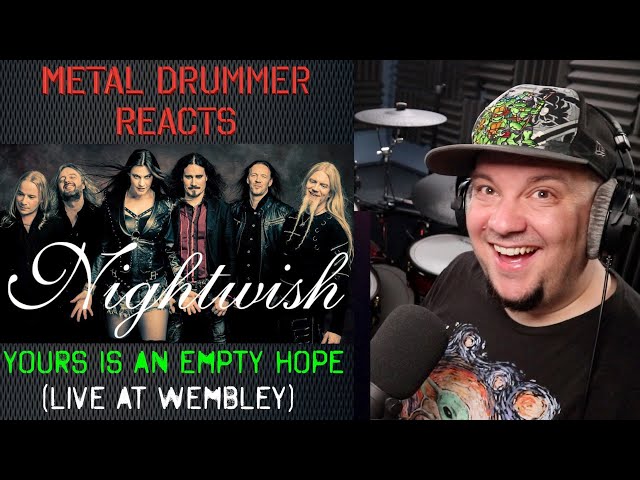 Metal Drummer Reacts to YOURS IS AN EMPTY HOPE (NIGHTWISH)