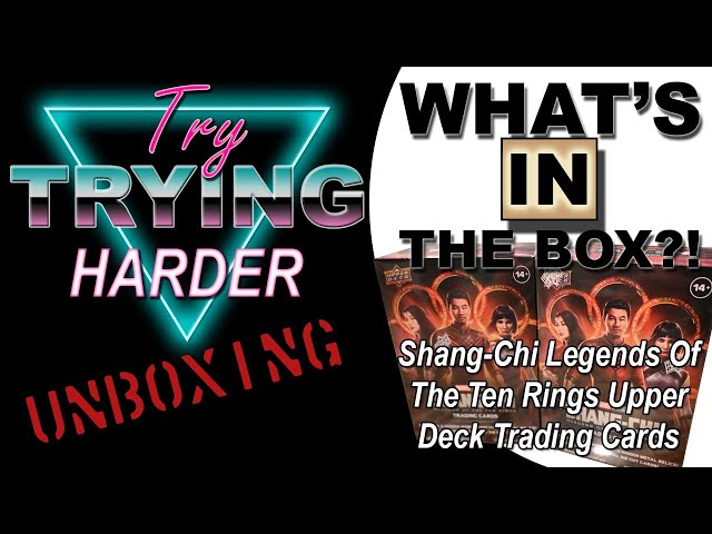 TTH Unboxing #21: Shang-Chi Legend of the Ten Rings Marvel Trading Cards #unboxing #marvel #disney